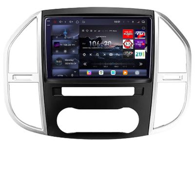Navigatie Mercedes Vito w447 2016- Android radio gps internet 8 core QLED 2K 16+512GB 360 Edotec