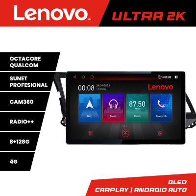 Navigatie Hyundai Elantra 2015-2018 N-581 ecran 13" 2K 8+128 Android Waze USB Navigatie 4G 360 Toslink Youtube