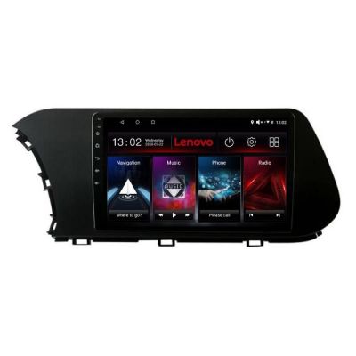 Navigatie Hyundai I20 2020- Lenovo Kit-i20 8 core QLED 2K 4+64 360 Android Waze USB Navigatie Internet Youtube Radio