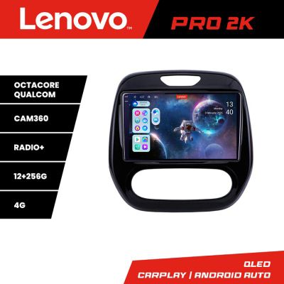 Navigatie Renault Captur 2013-2020 Android radio gps internet 8 core QLED 2K 12+256 360 Lenovo