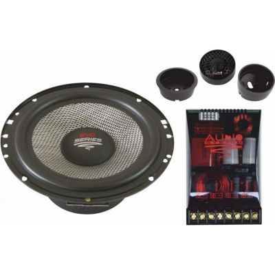 Set 2 Difuzoare componente, Audio System X 165 EVO 2, 110 watts, 165 mm, 6.5", 3 ohm, Kick Bass