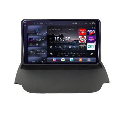 Navigatie Ford Ecosport 2017- Edotec Kit-ECOSPORT 8 core QLED 2K 16+512GB 360 Android Waze USB Navigatie Internet Youtube Radio