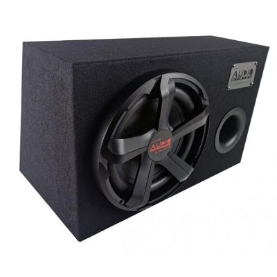 Subwoofer pasiv cu incinta, Audio System, 300 W RMS, 400 W MAX, difuzor 12", bass reflex