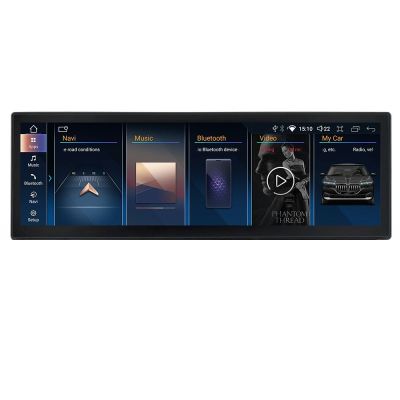 Navigatie BMW Seria 6 E63 2006-2012 cu ecran CIC Android ecran 14.9" 8+128 4G BT camere 360