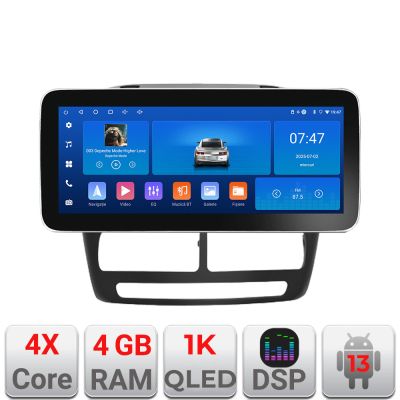 Navigatie Fiat Doblo 2010-2017 si Opel Combo 2010-2017 Edotec 4+64 12.3 inch Incell 1K android Wifi 5Ghz gps internet  Kit-DOBLO10 v1