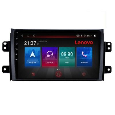 Navigatie Suzuki SX4 2006-2013 Lenovo Kit-124 8 core QLED Qualcomm 4+64 360 Android Waze USB Navigatie Internet Youtube Radio