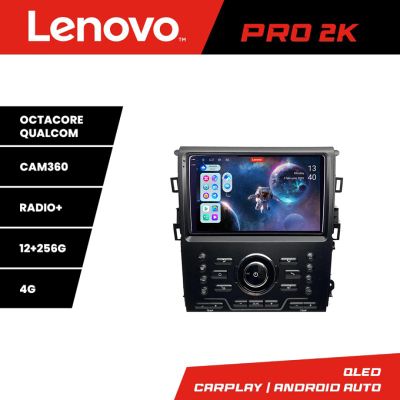Navigatie Mondeo MK5 SYNC2 si SYNC 3 2015-2022 8 core QLED 2K 12+256 360 Android Waze USB Navigatie Internet Youtube Radio Lenovo