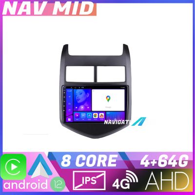 Navigatie Chevrolet Aveo 2010 2013 KIT AVEO10 EDOTEC-LITE Android Ecran 720P Octa Core 4 64 Carplay