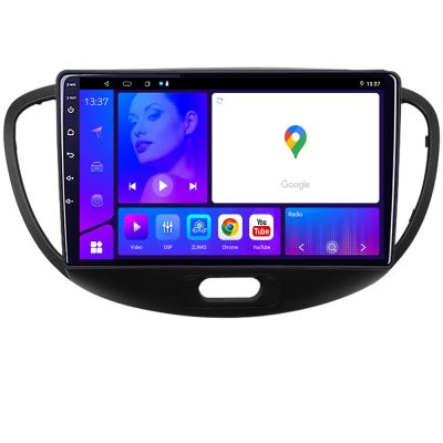 Navigatie Hyundai I10 2007 2013 EDOTEC-LITE Android Ecran 720P Octa Core 4 64 Carplay