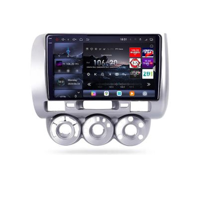 Navigatie Honda Fit Jazz 2004-2008 Android radio gps internet 8 core QLED 2K 16+512GB 360 Edotec