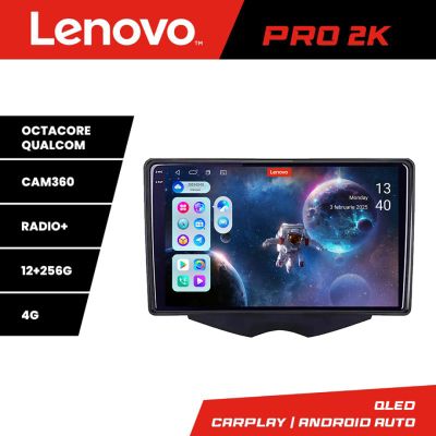 Navigatie yundai Veloster Android radio gps internet 8 core QLED 2K 12+256 360 Lenovo