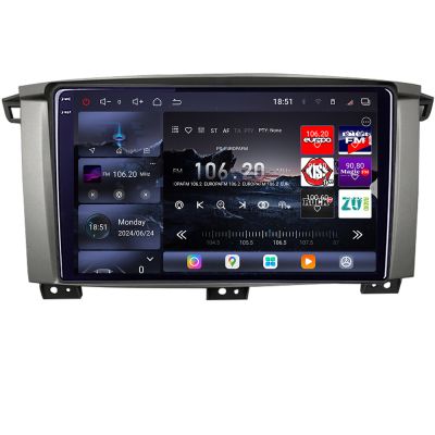 Navigatie Toyota Land Cruiser L100 2002-2006 Android radio gps internet 8 core QLED 2K 16+512GB 360 Edotec