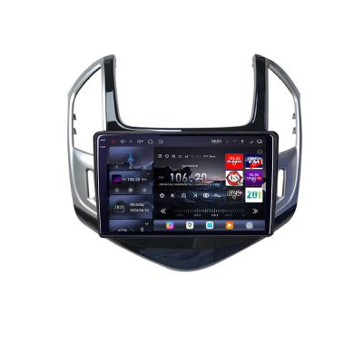 Navigatie Chevrolet Cruze 2013- Edotec Kit-1267 8 core QLED 2K 16+512GB 360 Android Waze USB Navigatie Internet Youtube Radio