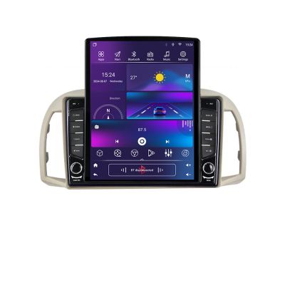 Navigatie Nissan Micra 2002-2010 Android radio gps internet quad core 2+32 ecran vertical 9.7" KIT-micra2003+EDT-E708