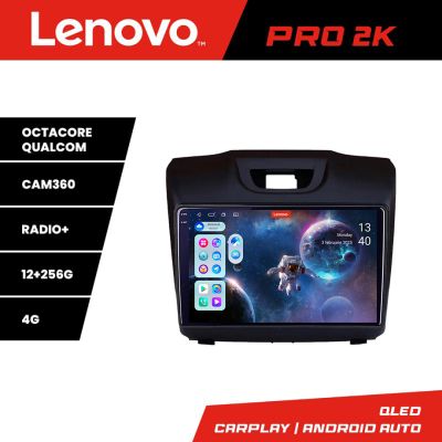 Navigatie Isuzu D-Max  Lenovo Kit-2234 8 core QLED 2K 12+256 360 Android Waze USB Navigatie Internet Youtube Radio