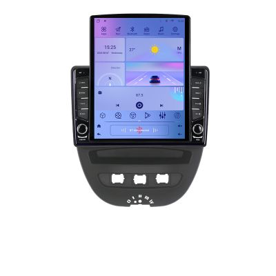 Navigatie Citroen C1 Peugeot 107 Toyota Aygo 2005-2014 Android radio gps internet quad core 2+32 ecran vertical 9.7" KIT-C1+EDT-E708 v1