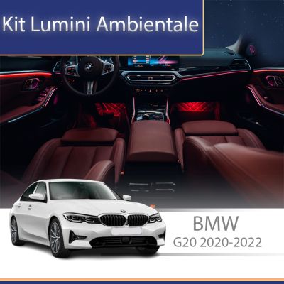 Lumini Ambientale BMW Seria 3 2019-2022 dedicat difuzor înalte, difuzor iluminat control telefon sau sistem original