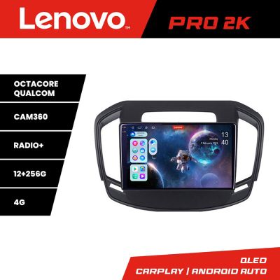 Navigatie Opel Insignia Lenovo Kit-338 8 core QLED 2K 12+256 360 Android Waze USB Navigatie Internet Youtube Radio