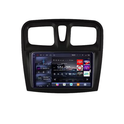 Navigatie Dacia Sandero 2012-2020 var B Android radio gps internet  8 core QLED 2K 16+512GB 360 Edotec