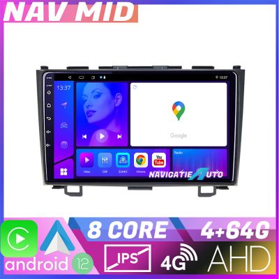 Navigatie Honda CR V KIT 009 EDOTEC-LITE Android Ecran 720P Octa Core 4 64 Carplay