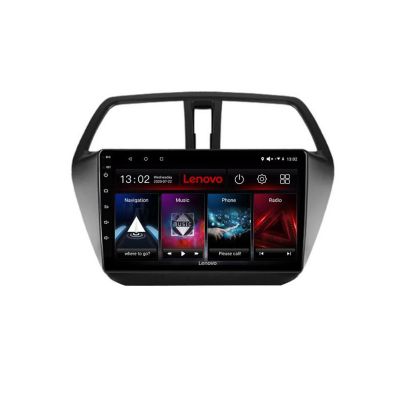 Navigatie Suzuki S-Cross  Lenovo Kit-337 8 core QLED 2K 4+64 360 Android Waze USB Navigatie Internet Youtube Radio