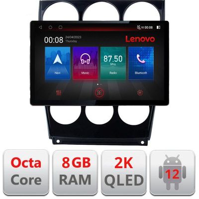 Navigatie Mazda 6 2004-2008 N-944 ecran 13" 2K 8+128 Android Waze USB Navigatie 4G 360 Toslink Youtube Radio KI