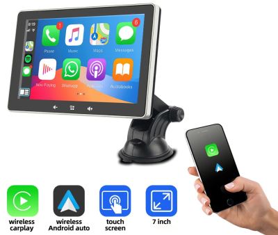 Sistem portabil multimedia CarPlay Android Auto Camera USB Touchscreen