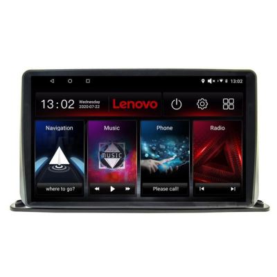 Navigatie universala 2din-1 8 core QLED 2K 8+256 360 Android Waze USB Navigatie Internet Youtube Radio Lenovo