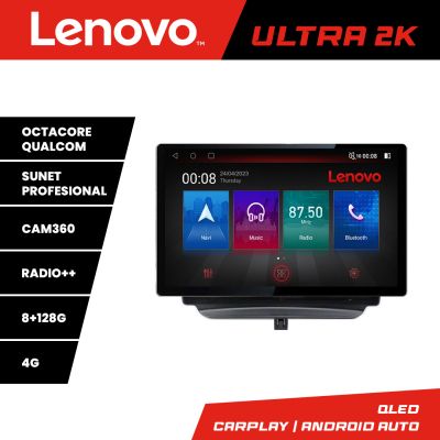 Navigatie Ford Turneo Courier Transit Courier 2014-2021 Qled 2K Octa Core 8+128 LTE 4G DSP Wifi 5Ghz HDMI android auto carplay radio gps internet kit-turneo+ULTRA-2K-13-8+128