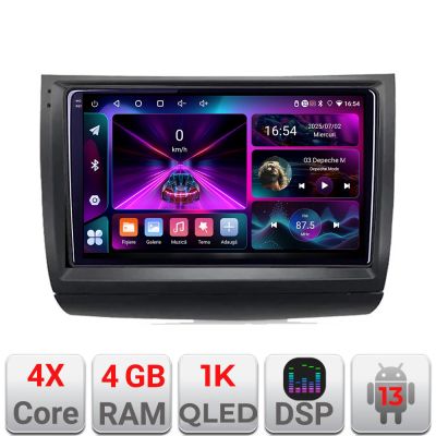 Navigatie Toyota Prius 2002-2010 A-PRIUS  4+64 InCell Display 1K Android Waze USB Navigatie Internet Youtube Radio