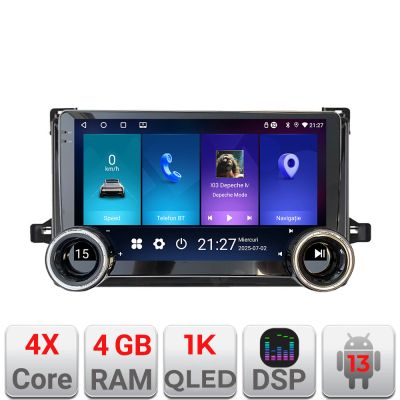 Navigatie Toyota Prius 2015- Kit-TY50 Edotec  4+64 10.5 inch Incell 1K android Wifi 5Ghz gps internet