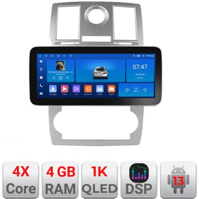 Navigatie Chrysler 300C 2004-2008 K-CH06 Edotec 4+64 12.3 inch Incell 1K android Wifi 5Ghz gps internet