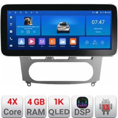 Navigatie Ford Mondeo 2006-2010 K-mondeo-ac Edotec 4+64 12.3 inch Incell 1K android Wifi 5Ghz gps internet