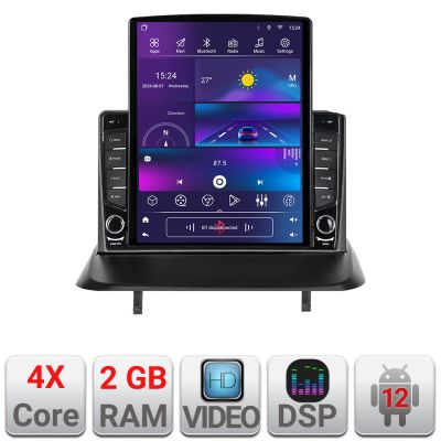 Navigatie Peugeot 3008 5008 dedicata Android radio gps internet quad core 2+32 ecran vertical 9.7" kit-3008+EDT-E708