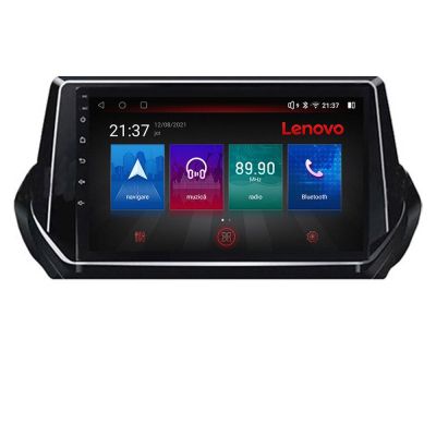 Navigatie Peugeot 2008 2020- Android radio gps internet 8 core QLED Qualcomm 4+64 360 Lenovo