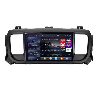 Navigatie Citroen Jumpy Toyota Proace Peugeot Traveller 2017-2022 Edotec Kit-jumpy16 8 core QLED 2K 16+512GB 360 Android Waze USB Navigatie Internet Youtube