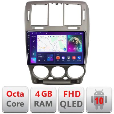 Navigatie Hyundai Getz 2002-2010 Android radio gps internet quad core 4+64 carplay android auto kit-getz+EDT-E309v3