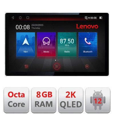 Navigatie Toyota Land Cruiser L100 2002-2006, Ecran 2K QLED 13",Octacore,8Gb RAM,128Gb Hdd,4G,360,DSP,Carplay,Bluetooth