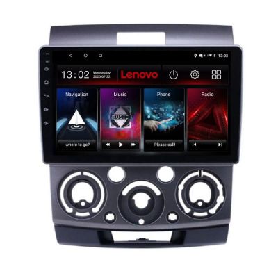 Navigatie Ford Ranger Mazda BT50 2007-2012 Lenovo Kit-RANGER 8 core QLED 2K 4+64 360 Android Waze USB Navigatie Internet Youtube Radio