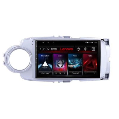 Navigatie Toyota Yaris 2010-2018 Lenovo Kit-YARIS10 8 core QLED 2K 4+64 360 Android Waze USB Navigatie Internet Youtube Radio Lenovo