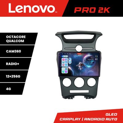 Navigatie Kia Carens 2006-2012 clima automata Android radio gps internet 8 core QLED 2K 12+256 360 Lenovo