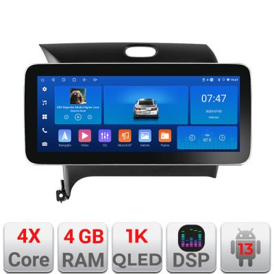 Navigatie Kia Cerato 2013-2017 K-1562 Edotec 4+64 12.3 inch Incell 1K android Wifi 5Ghz gps internet