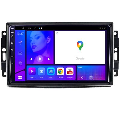 Navigatie Chrysler Jeep NAVTEC Android Ecran 720P Quad Core 2+32 Carplay  Android auto v1