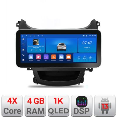 Navigatie Hyundai Elantra 2013-2015 K-359 Edotec 4+64 12.3 inch Incell 1K android Wifi 5Ghz gps internet  Q
