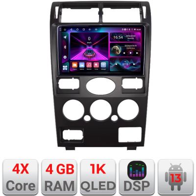 Navigatie Ford Mondeo 2004-2007 dedicata Android radio gps internet 4+64 InCell Display 1K kit-mondeo2001+EDT-E209-RK