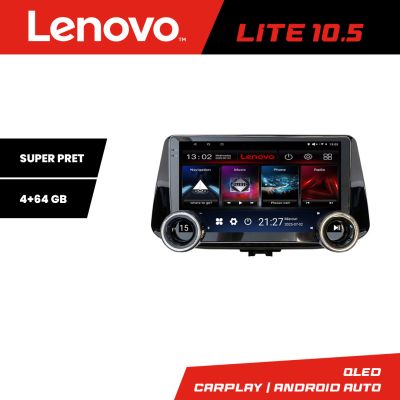 Navigatie Hyundai I30 2017- Kit-1041 Lenovo  8 core 4+64 10.5 inch Incell 1K android Wifi 5Ghz gps internet  Cor