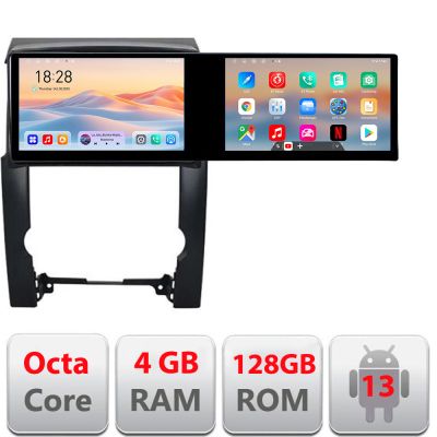Navigatie KIA SORENTO 2009-2012 Manual Kit-041 Edotec 2 ecrane  8 core 4+128 21.6 inch Incell android Wifi 5Ghz gps internet S
