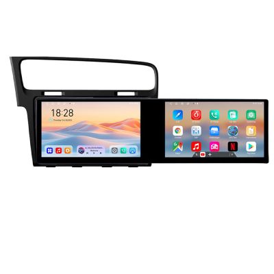 Navigatie VW Golf 7 Kit-491 Edotec 2 ecrane  8 core 4+128 21.6 inch Incell android Wifi 5Ghz gps internet