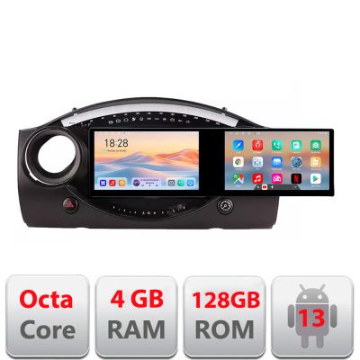 Navigatie Mini intre anii 2004-2006 Edotec 8 core 4+128 10.5 inch Incell 1K android Wifi 5Ghz gps internet