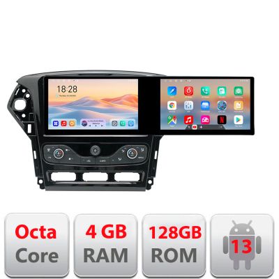 Navigatie Ford Mondeo 2011-2014 Edotec 8 core 4+128 10.5 inch Incell 1K android Wifi 5Ghz gps internet